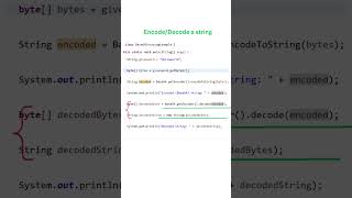 Encoding and Decoding of Strings  Automation Testing  Selenium Java [upl. by Etnaid]