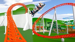 Amusement Park Disaster  Roblox Lost Story [upl. by Ettelimay]