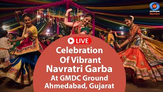 LIVE  Celebration Of Vibrant Navratri Garba At GMDC Ground Ahmedabad Gujarat  4th October 2024 [upl. by Eux]