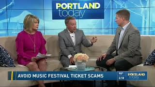 Avoid music festival ticket scams [upl. by Berkshire]