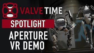 Examining The FULL Aperture VR Demo With Commentary  ValveTime Spotlight Exclusive [upl. by Dimitry956]