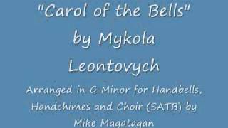 Carol of the Bells for Handbells Handchimes amp Choir SATB [upl. by Oicnedurp263]