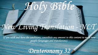 English Audio Bible  Deuteronomy 32  New Living Translation NLT [upl. by Navada399]