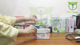 Skin Fairness Hair Gain Tablet  Nutrifolic Quatrefolic Uses Sideeffect [upl. by Morry467]