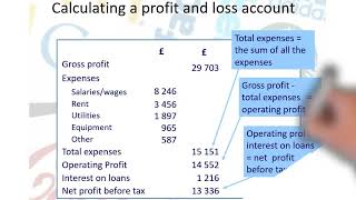 60 IGCSE Business  What is an Income Statement Profit Loss amp Appropriation Accounts [upl. by Hcardahs427]