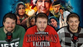 NATIONAL LAMPOONS CHRISTMAS VACATION was SUCH a FUNNY Christmas movie Movie ReactionCommentary [upl. by Gurolinick]