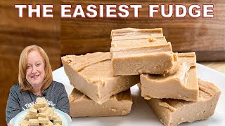 How To Make the EASIEST 2 Ingredient FUDGE Recipe for the HOLIDAYS [upl. by Bilski]