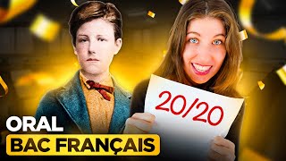 Bac de français oral  Décrocher un 20 à loral  🎤🏆 [upl. by Lytsirhc503]