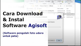 Cara Download dan Instal Agisoft [upl. by Larkin]