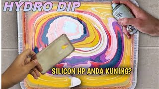 HYDRO DIPPING SILICON HANDPHONE  CUSTOM INDONESIA [upl. by Akierdna]