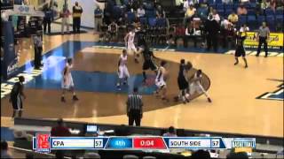 Jackson South Side 1 Jaylen Barford go ahead jumper with 01 left [upl. by Guthry]