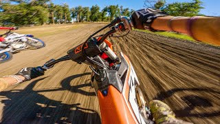 2024 KTM 250 SXF POV  WIDE OPEN [upl. by Lorelle]