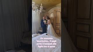 Emozionante e dolce matrimonio wedding weddingday bride weddingdress sposa love perte [upl. by Southworth692]