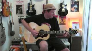 GIBSON J185 60TH ANNIVERSARY  Guitar Music [upl. by Pathe]