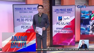 LPG price hike September 1 2024  Unang Hirit [upl. by Rotceh]