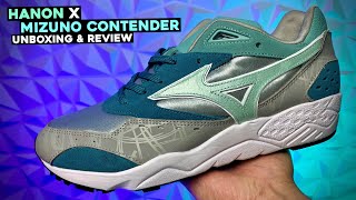 HANON X MIZUNO CONTENDER  UNBOXING amp REVIEW [upl. by Leslee726]