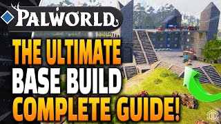 Palworld  COMPLETE BUILDING GUIDE FOR the ULTIMATE Main Base [upl. by Kendall]