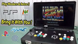 Unleashing Fun Anywhere 2 Player Portable Arcade Machine Review [upl. by Holman342]