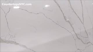 Calacatta Laza Quartz Countertops NYC [upl. by Jacquenette]