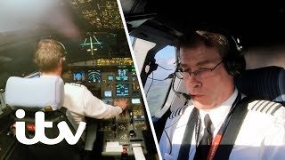 Struggling to Land in Extreme Crosswinds  EasyJet Inside The Cockpit  ITV [upl. by Ramalahs951]