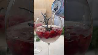 SATISFYING CHRISTMAS COCKTAIL christmas cocktail mocktail satisfying drink asmr [upl. by Scoles]