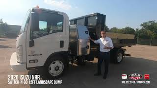 SwitchNGo Landscape Dump Truck  2020 Isuzu NRR  Multiple body truck system  12762 [upl. by Jaylene261]