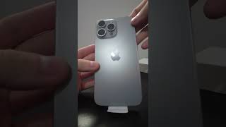 UNBOXING IPHONE 15 PRO MAX iphone15promax apple [upl. by Anitsirk]