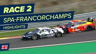 Thrilling Sunday Race Rast in bad luck  Highlights DTM Race 2  SpaFrancorchamps  DTM 2022 [upl. by Cumine]