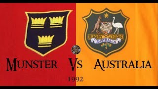 Rugby Munster Vs Australia Oct 211992 [upl. by Baniaz105]