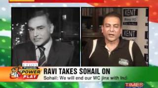 Fmr Pak skipper Aamir Sohail challenges India [upl. by Materi]