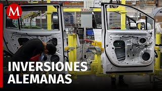 Empresas alemanas de autopartes lideran inversión extranjera en México con 8845 mdd en 2024 [upl. by Lerraj]