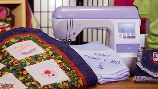 Brother PE770 Embroidery Machine Overview [upl. by D'Arcy]