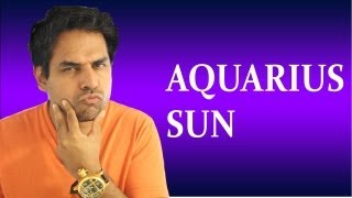 Sun in Aquarius in Astrology Aquarius Sun personality secrets revealed [upl. by Buseck]