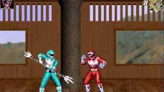 MUGEN quotWithout Limitsquot Red Ranger vs Green Ranger [upl. by Hoeve385]