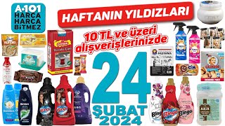 A101 24 ŞUBAT 2024 İNDİRİM KATALOĞU  A101 PEYNİR BİSKÜVİ ÇEŞİTLERİ  A101 HAFTANIN YILDIZLARI a101 [upl. by Kinsman]