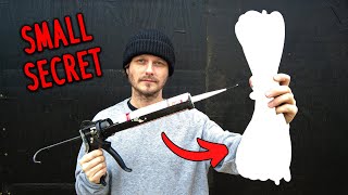 The Simple Secret to Filling Large Gaps with Caulk or Silicone Sealant [upl. by Service]