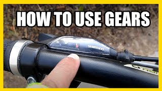 How To USE GEARS in Gear Cycle MTB Bicycle  साइकिल में गियर्स का उपयोग कैसे करें cycleriderroy [upl. by Yrrab]