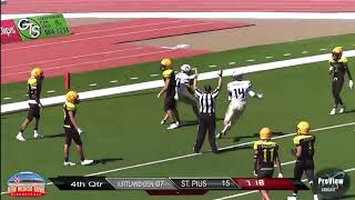 Proview Kirtland Central  St Pius X September 8 2018 Highlights [upl. by Elicia]