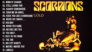 Scorpions Gold Greatest Hits Album  Best of Scorpions  Scorpions Playlist 2023 [upl. by Eenwahs]