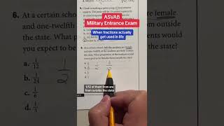 ASVAB Arithmetic Reasoning 6 explained [upl. by Bilbe]