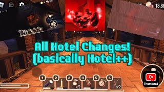 Every Hotel Change After FLOOR 2 Update [upl. by Kushner]