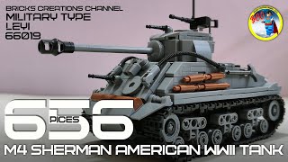 M4 Sherman WWII American Military Battle Tank [upl. by Nance]