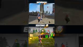 Normal vs edition ff video subscribe freefire [upl. by Ystap587]