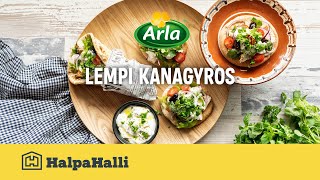 Arla Lempi Kanagyros • Hyvän Arjen Resepti • HalpaHalli [upl. by Farleigh]