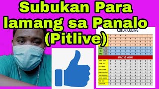 Subukang gamitin ang Color Coding sa Pitlive para lamang sa Panalo [upl. by Alguire]