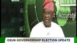 Osun Governorship election update [upl. by Ahsinot]