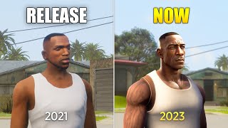 GTA Trilogy Definitive Edition  Release vs Now Part 2 [upl. by Shelburne78]