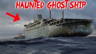 SEARCHING FOR ABANDONED GHOST SHIP HAUNTED WRECK  MOE SARGI [upl. by Wennerholn230]