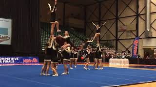 Kenowa Hills’ Round 3 at the 2018 MHSAA competitive cheer state finals [upl. by Etiragram816]