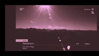 PanoramabilderBergwetter Livestream BR Fernsehen HD 31102024 [upl. by Dnalyag412]